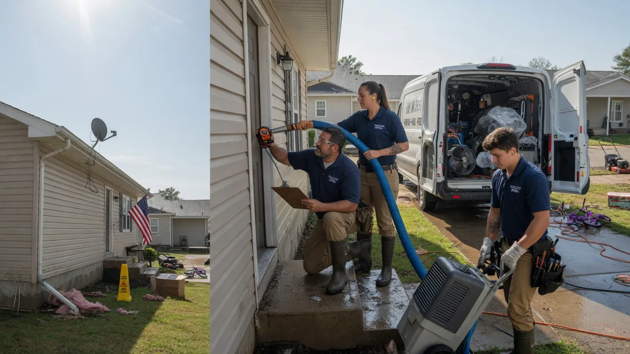 Ceiling Water Damage Restoration in Chacon, NM near me
